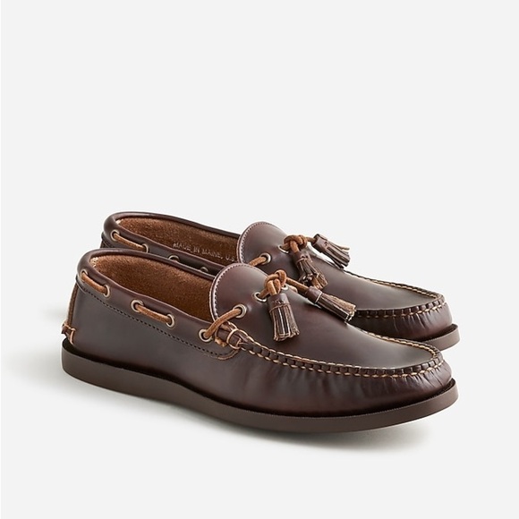 J Crew Rancourt & Co. X J.Crew Gilman tassel camp mocs BZ913